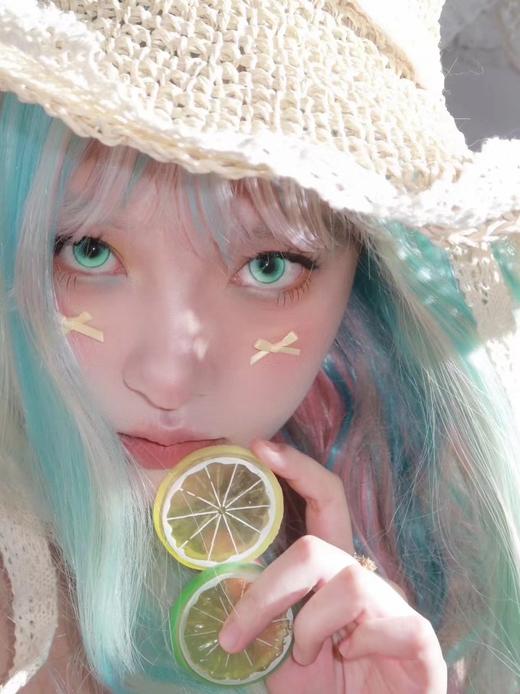 『日抛中直径』YUKICON-绿钻幻想 -14.2mm【日抛 0-800度 无525/575】 商品图1