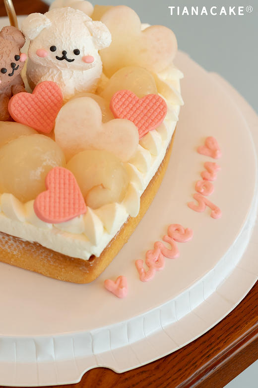 甜蜜颂（6寸玫瑰荔枝挞） 商品图1