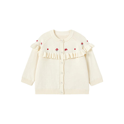 【商场同款】英氏婴儿外套冬季加绒保暖外套男童防寒毛衫新款 商品图4