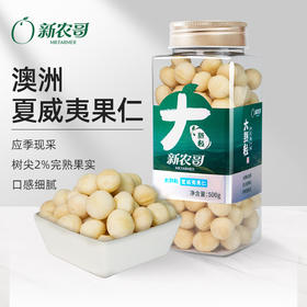 新农哥大颗粒夏威夷果仁500g去壳即食