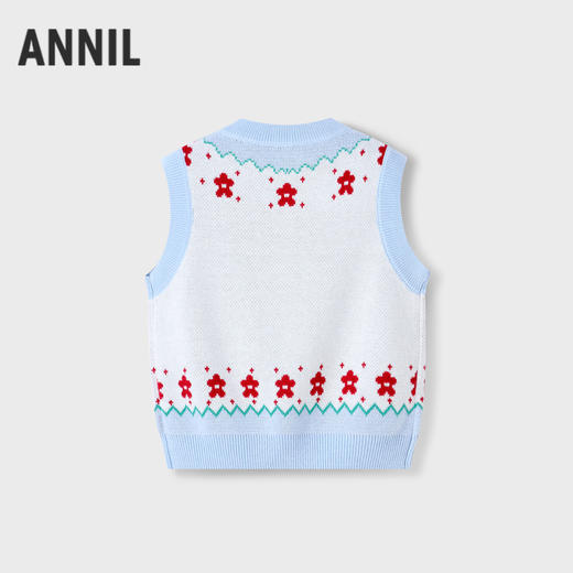 女童甜美马夹开衫新款安奈儿童装实体店同款XG432579 商品图1