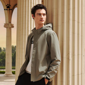 卡尔美秋季新款方寸之间系列男士梭织外套