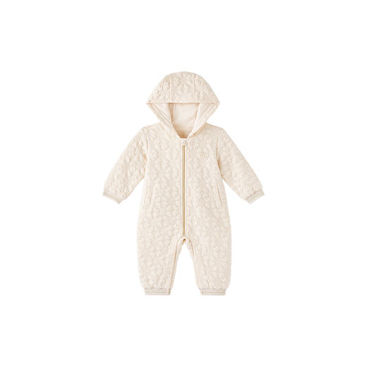 【商场同款】英氏婴儿衣服女童秋冬长袖连体衣保暖宝宝衣服新款 商品图4