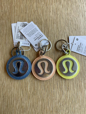 Lululemon/露露乐檬 Logo Keychain 男女同款LOGO标钥匙扣