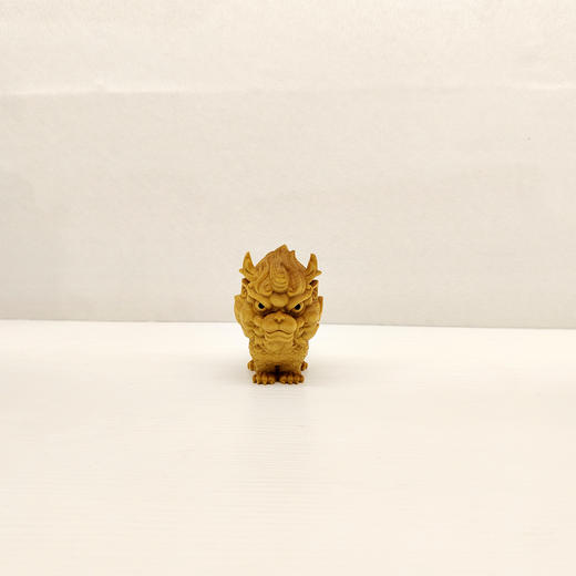 精工小麒麟°黄杨木摆件 商品图1