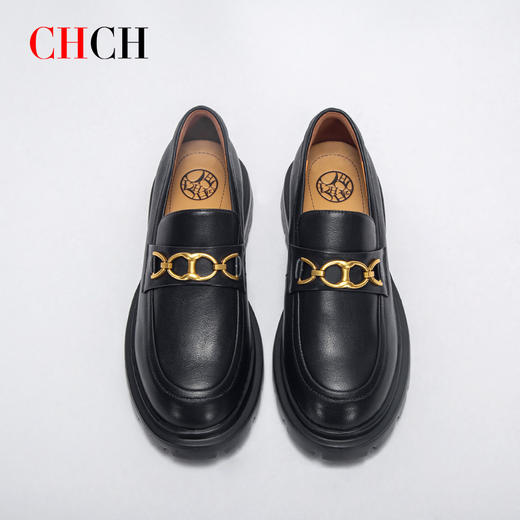 CHCH祈祈24春夏轻底时尚百搭乐福鞋女士单鞋平衡鞋CO1B5132 商品图1