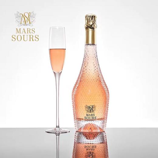 【新品|包邮】法国原瓶进口 玛氏索尔斯堡sparkling 鳞纹桃红起泡葡萄酒 商品图0
