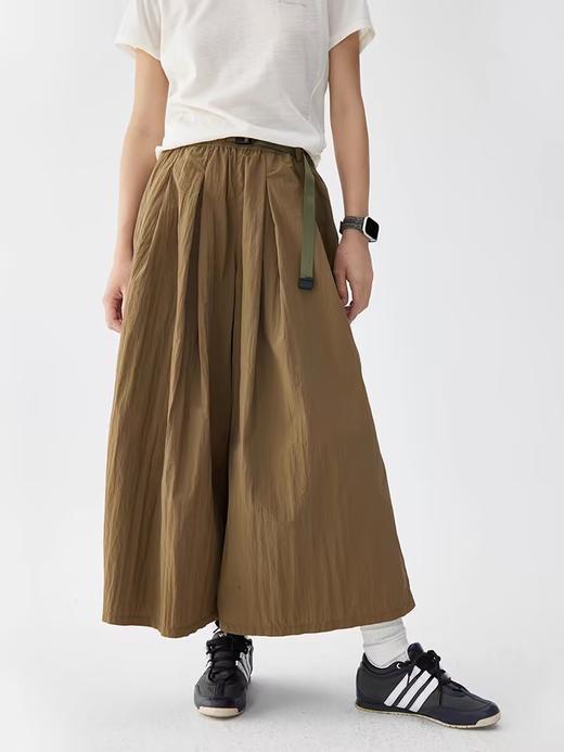 步履不停/4B43109C/轻薄透气九分裤裙裤 商品图3