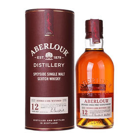 亚伯乐12年双桶陈酿 单一麦芽威士忌 700ml