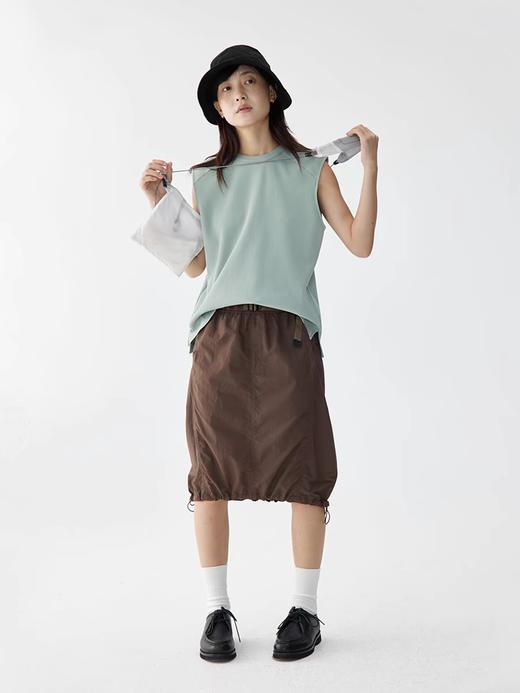 步履不停/4B12026C/圆领抗皱速干华夫格背心 商品图2