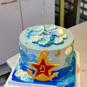 强军筑梦（翻糖提前2天预定）