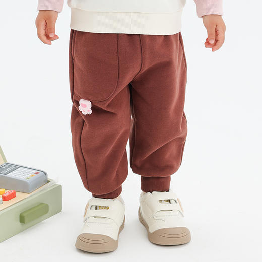 棉果果秋季新品春秋款女童小毛圈PP裤M322200224416 商品图0