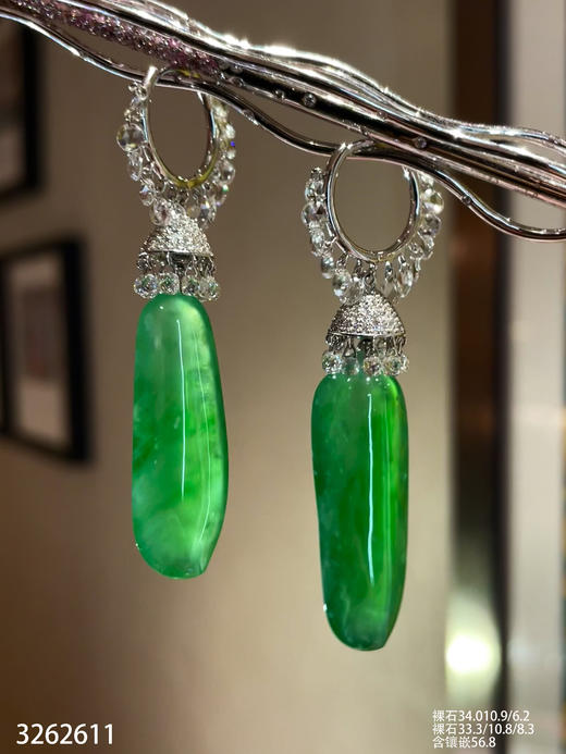 木那艳绿福瓜耳坠【3262611】具体价格微信咨询 商品图4