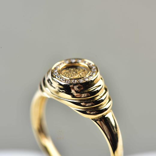 【千年守护】吉祥金币戒-ZX2407032 商品图1