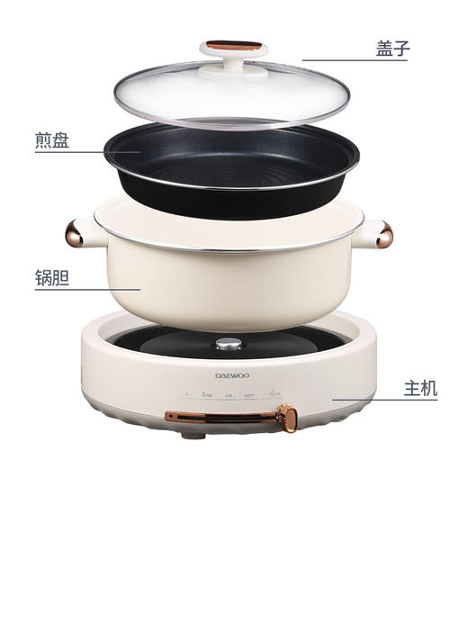 大宇分体电火锅DYHG-505 商品图0