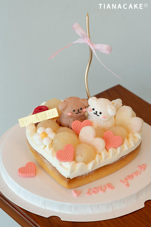 甜蜜颂（6寸玫瑰荔枝挞） 商品图8