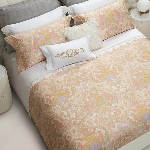 【春上新】10楼罗卡芙 欧式100支双股长绒棉活性印花四件套-谢蒂妮240*240cm吊牌价4980元活动价3999元 商品图2