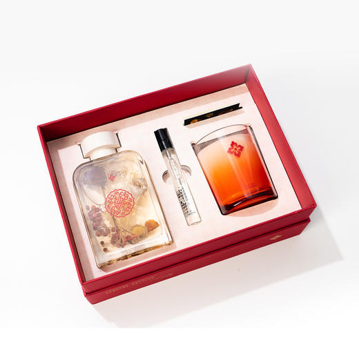 节日礼盒 | 疏影暗香礼盒香氛 无火藤条挥发香薰蜡烛礼盒生日礼物婚礼伴手礼 商品图3