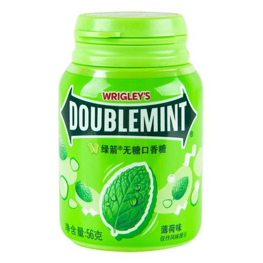 绿箭无糖口香糖薄荷味56g/瓶 商品图0
