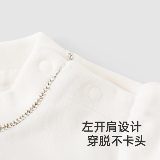 【商场同款】英氏儿童上衣裤子套装秋冬加绒保暖女童套装新款 商品图3