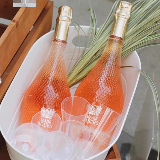 【新品|包邮】法国原瓶进口 玛氏索尔斯堡sparkling 鳞纹桃红起泡葡萄酒 商品图3
