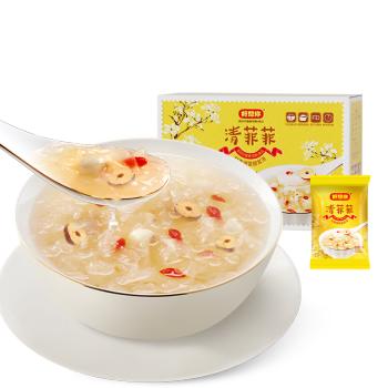 好想你 清菲菲冻干银耳羹105g/7袋 红枣枸杞莲子冲泡早餐代餐 商品图3