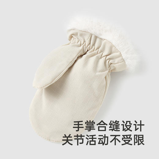 【商场同款】英氏儿童手套秋冬防风保暖摇粒绒婴儿手套新款 商品图2