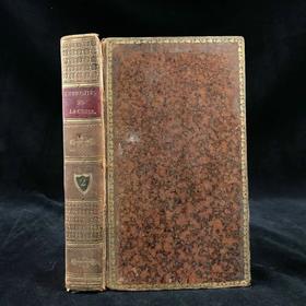 【法语】1818年 中华帝国奇闻录（卷2） 6幅原品版画插图 全真皮精装36开