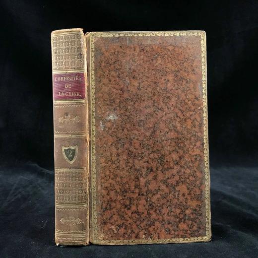 【法语】1818年 中华帝国奇闻录（卷2） 6幅原品版画插图 全真皮精装36开 商品图0