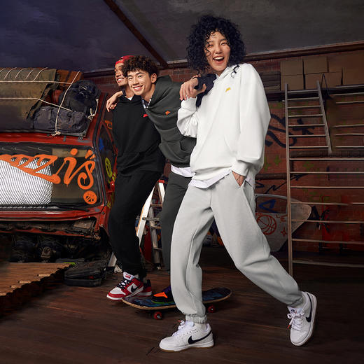 有志者UZIS美式运动长裤男篮球训练健身跑步秋季宽松束脚卫裤赋能 商品图3