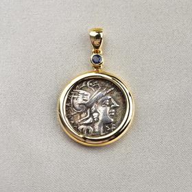 【千年荣耀】胜利女神古币坠-ZX2407027