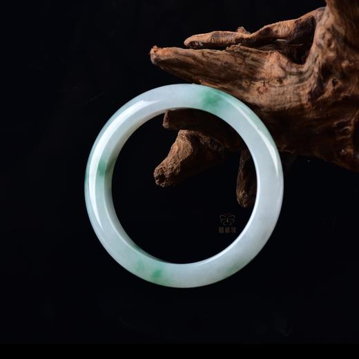 【静好】飘绿翡翠手镯大-SZ2407038 商品图4