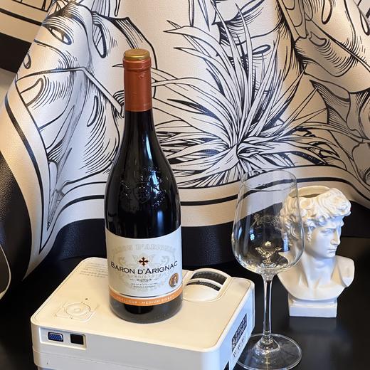 阿里那男爵半甜红葡萄酒 法国原瓶进口 750ml 口感柔和  朋友聚会 72小时发货 商品图1