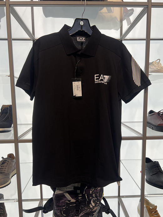 EMPORIO ARMANI/EA EA7阿玛尼 男士纯棉休闲印花短袖POLO衫 商品图2