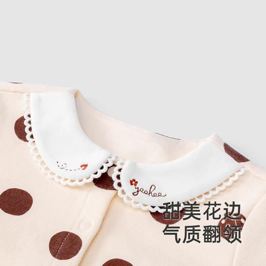 【商场同款】英氏旗舰店女童连身衣秋季长袖婴儿衣服新款 商品图2