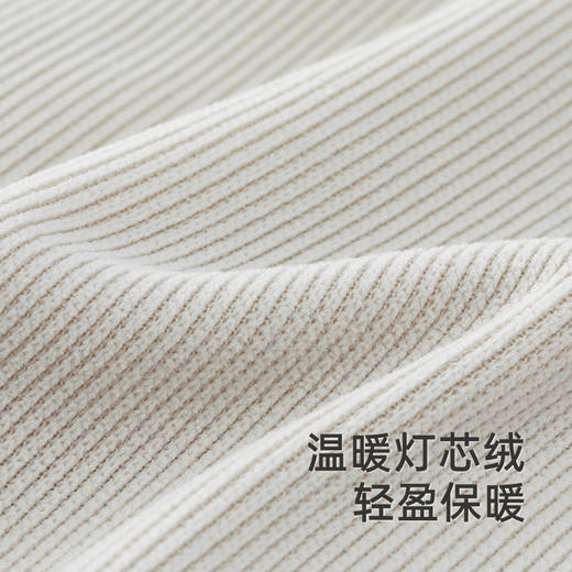 【商场同款】英氏婴儿衣服冬季保暖灯芯绒夹棉男童连体衣新款 商品图1