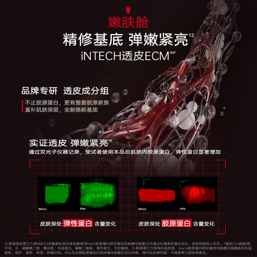 KEY iN 胶原蛋白舒纹凝时双舱精华面膜 1盒装/2盒装（12支/盒） 紧致逆龄/ 弹嫩紧亮 商品图5