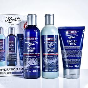 科颜氏（Kiehl's）男士洗面奶250ml+水250ml+乳液125ml
