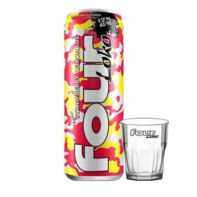 美国四洛克 12度草莓柠檬味鸡尾酒 695ml/厅