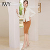 IWY/秋款通勤干练女职业装气质女神范高端收腰显瘦轻奢风西装套装C1738+Q996 商品缩略图4