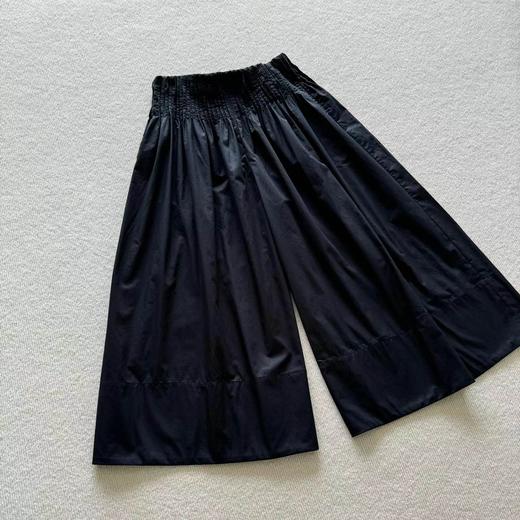 【à perles】渠道货 日本jin口面料 肌理纸感全棉阔腿裙裤【现货】 商品图0