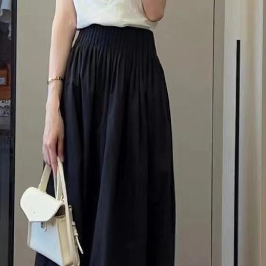 【à perles】渠道货 日本jin口面料 肌理纸感全棉阔腿裙裤【现货】 商品图3