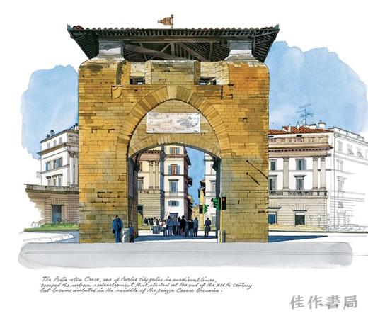 Florence sketchbook / 佛罗伦萨水彩速写本 商品图2