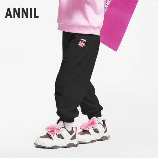女童活力潮搭窄脚裤单裤新款安奈儿童装实体店同款XG436647 商品图1
