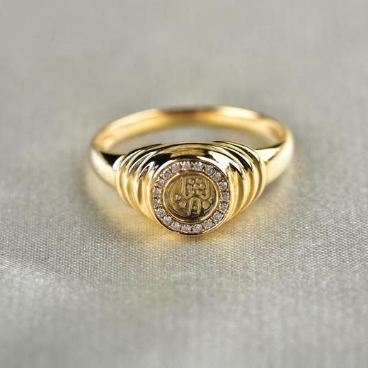 【千年守护】吉祥金币戒-ZX2407032 商品图2