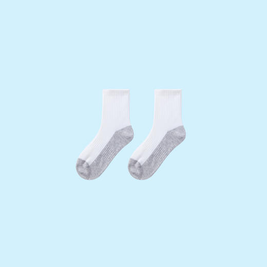 【5A级抗菌】男女童中袜两双装安奈儿童装实体店同款JM437560 商品图4