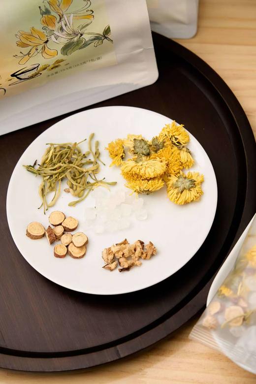 时节香草金菊甘草汤金银花雪梨汤 商品图1