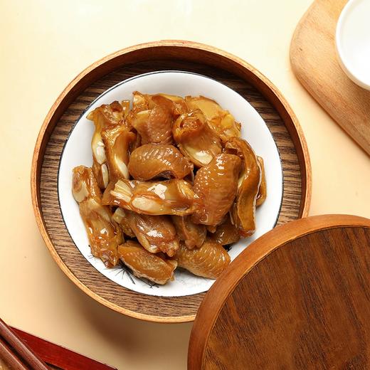 真莊真庄 盐焗鸡脚筋广东客家特产下酒菜鸡筋无骨鸡爪脆骨盐焗/香辣鸡脚筋200g*1（独立装） 200g 商品图6