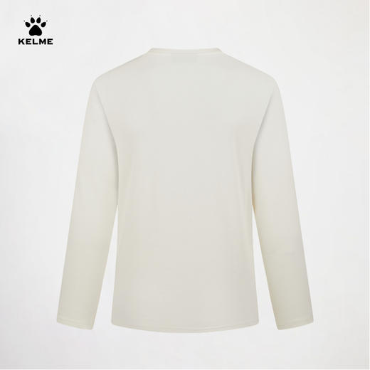 卡尔美秋季新款方寸之间系列女士圆领长袖T恤 商品图2