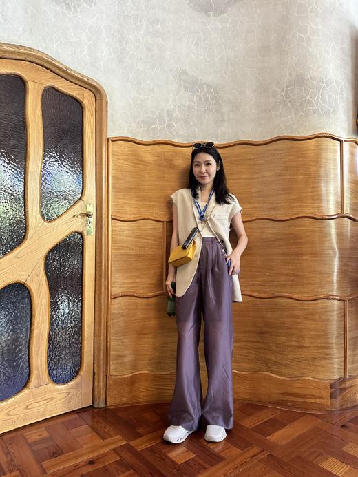 MAISON COVET 订珠装饰夏日长裤 商品图2
